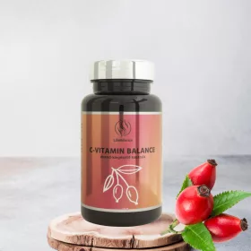   C Vitamin Balance csipkebogyóval és acerollával - immunerősítés, antioxidáns védelem és kollagén támogatás