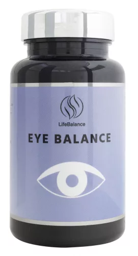 Eye Balance Szemvitamin - komplex készítmény a szem egészségének támogatására lutein, zeaxantin, vitaminok és antioxidánsok 